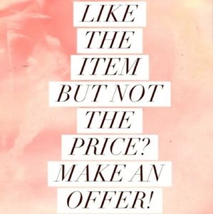 ALL REASONABLE OFFERS ACCEPTED!